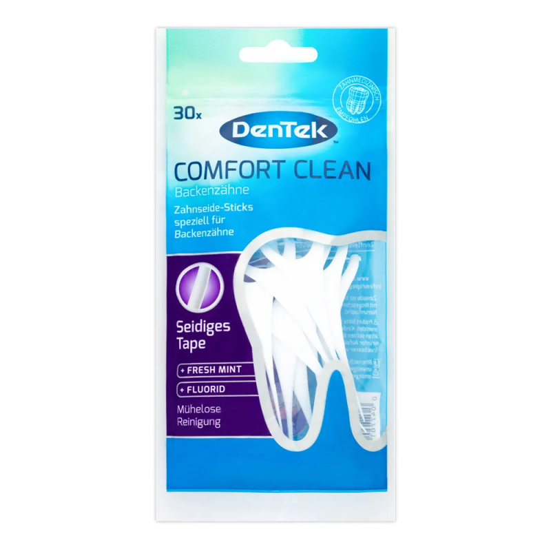 DenTek Comfort Clean Wykałaczki z nicią dentystyczną, 30 szt.