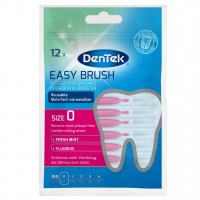 DenTek Easy Brush szczoteczki do przestrzeni międzyzębowych rozmiar 0, 12 szt.