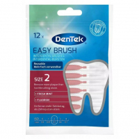 DenTek Easy Brush szczoteczki do przestrzeni międzyzębowych rozmiar 2, 12 szt.