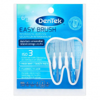 DenTek Easy Brush szczoteczki do przestrzeni międzyzębowych rozmiar 3, 6 szt.