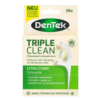 DenTek Triple Clean Wykałaczki z nicią dentystyczną, 36 szt.