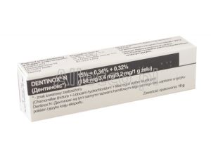 Dentinox N żel 10 g IMPORT RÓWNOLEGŁY