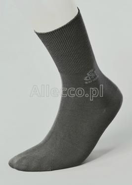 DeoMed BAMBOO Skarpetki zdrowotne z przędzy bambusowej roz. 39-42 (ciemno szare) 1 para
