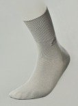 DeoMed BAMBOO Skarpetki zdrowotne z przędzy bamusowej roz. 43-46 (popielate) 1 para