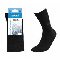 DEOMED COTTON SILVER SKARPETY roz. 39-42 (czarne) 1 para