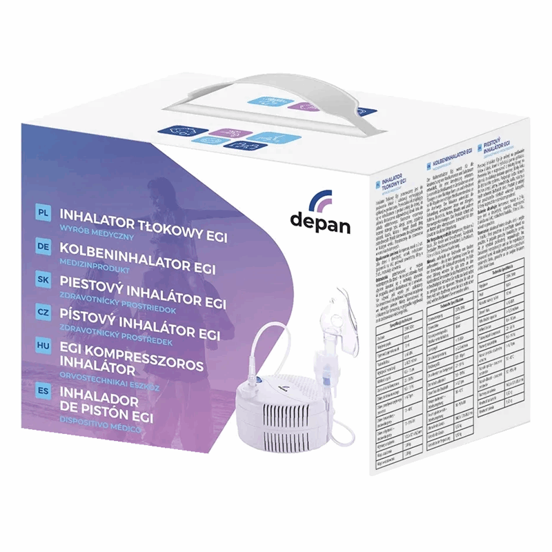 Depan Inhalator tłokowy Egi, 1 szt.