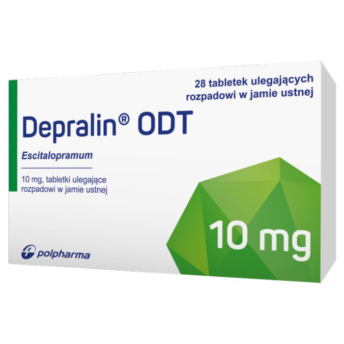 Depralin ODT 10 mg tabletki ulegające rozpadowi w jamie ustnej, 28 szt.