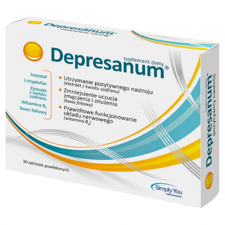 Depresanum 30 tabletek powlekanych / Dobre samopoczucie