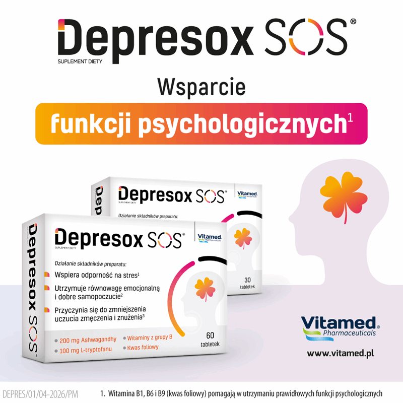 Depresox SOS tabletki, 30 szt.