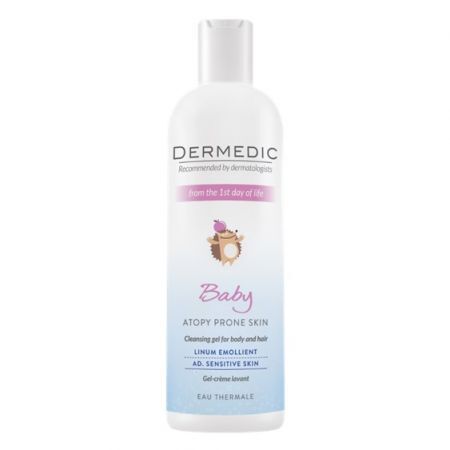 DERMEDIC BABY Kremowy żel do mycia 200ml / Emolienty