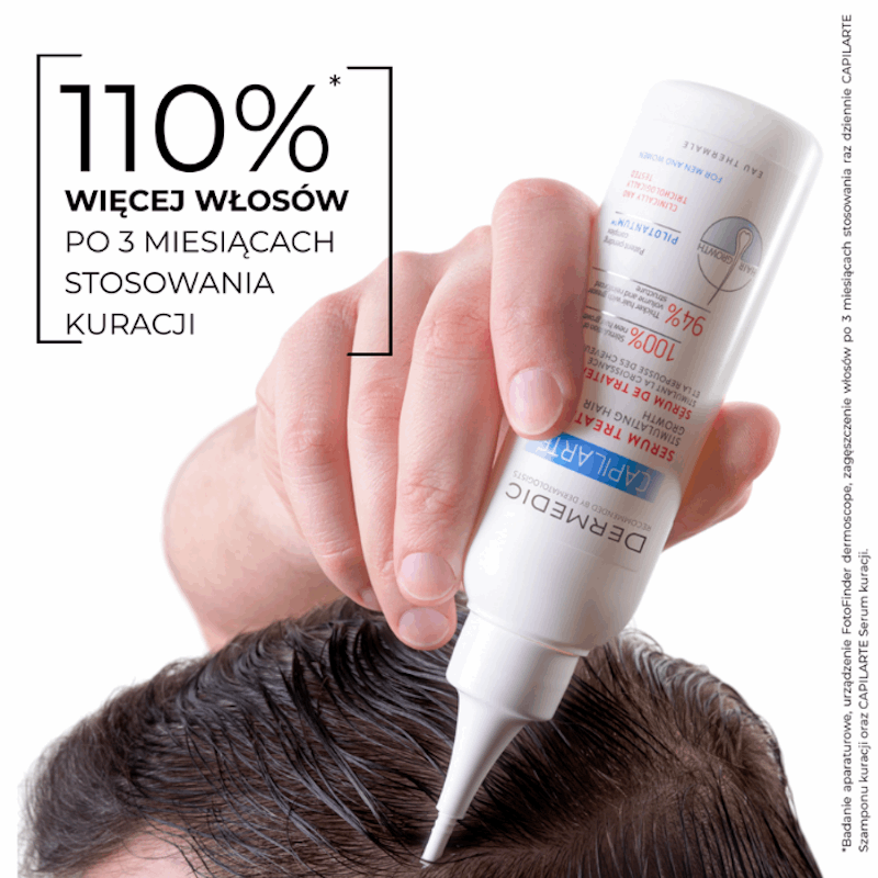 Dermedic Capilarte serum kuracja stymulująca wzrost włosów, 150 ml