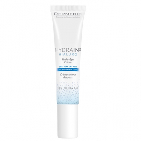 DERMEDIC HYDRAIN 3 HIALURO Krem pod oczy 15 g