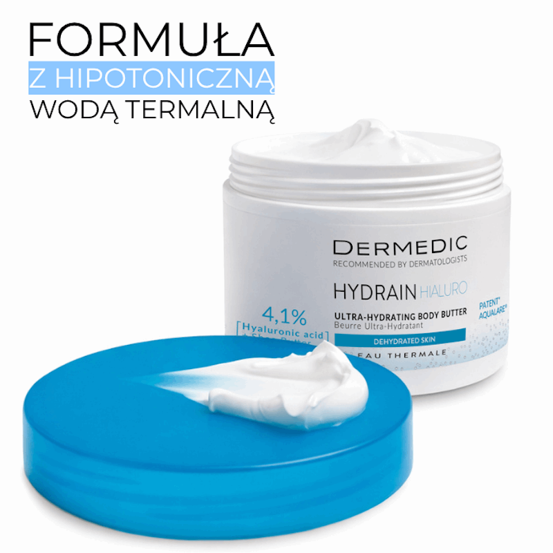 Dermedic Hydrain 3-Hialuro Masło Ultranawadniające, 225 ml