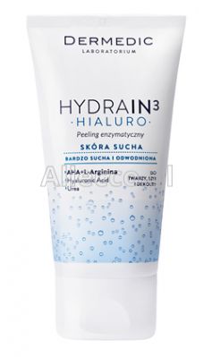 DERMEDIC HYDRAIN 3 HIALURO Peeling enzymatyczny 50  g