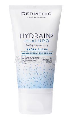 Dermedic Hydrain 3 Hialuro peeling enzymatyczny, 50 g
