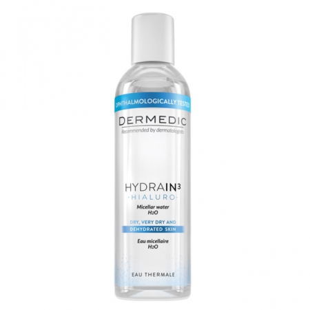 DERMEDIC HYDRAIN 3 HIALURO Płyn micelarny H2O 200 ml/Demakijaż