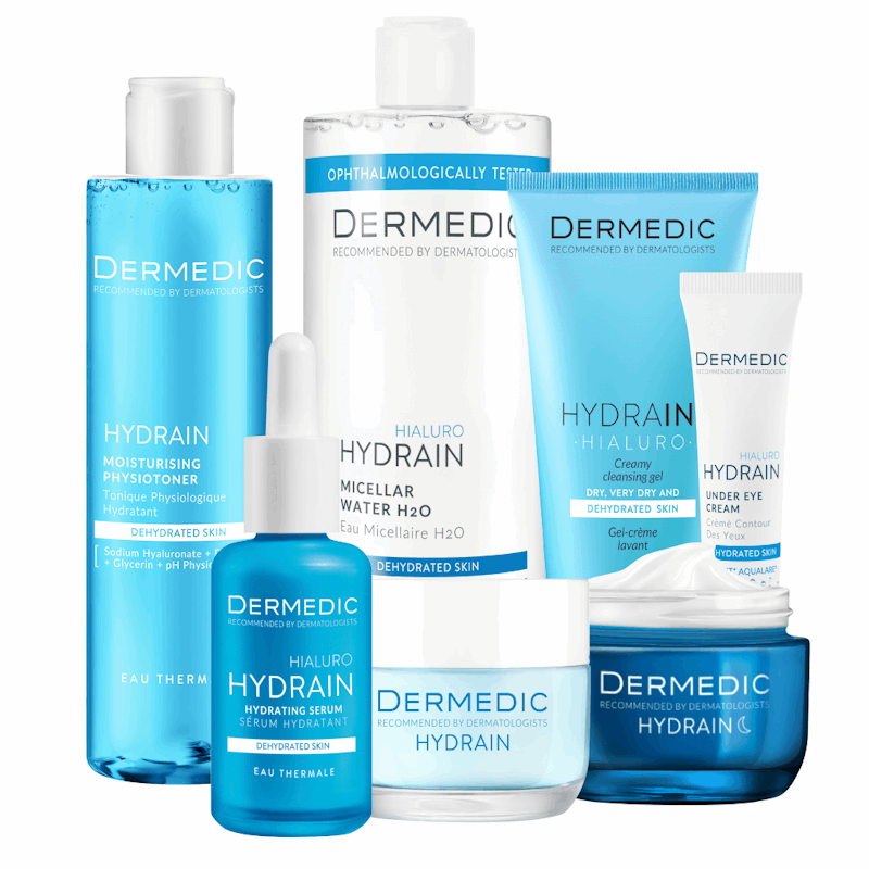 Dermedic Hydrain 3 Hialuro płyn micelarny H2O, 500 ml