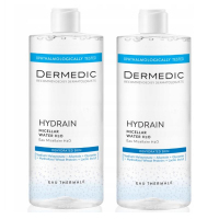 Dermedic Hydrain Hialuro płyn micelarny H2O, 2 x 500 ml