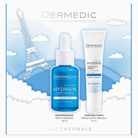 Dermedic Hydrain Zestaw (serum nawadniające, 30 ml + krem pod oczy, 15 ml), 1 szt.
