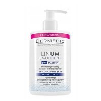 Dermedic Linum emollient plus egzema mydło do rąk, 300 ml