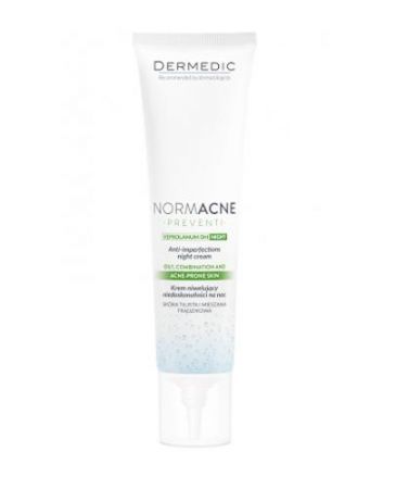 DERMEDIC Normacne Preventi Krem niwelujący niedoskonałości na noc 40 ml