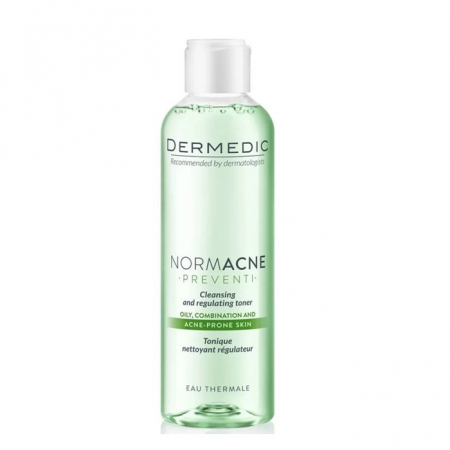 DERMEDIC NORMACNE PREVENTI Tonik oczyszczająco-regulujący 200 ml / Skóra trądzikowa