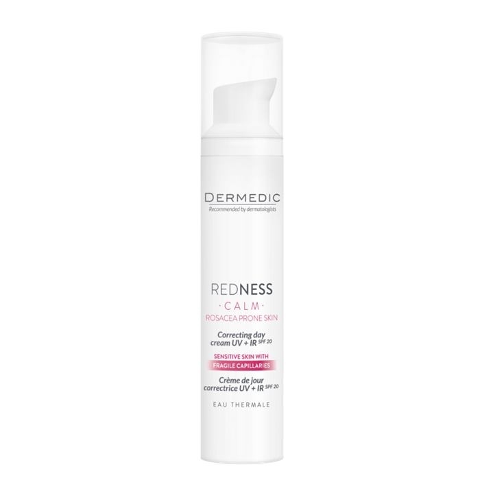 Dermedic Redness Calm krem korygujący na dzień UV+ IR, 40 ml