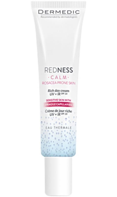 Dermedic Redness Calm krem Rich UV + IR, 40 ml