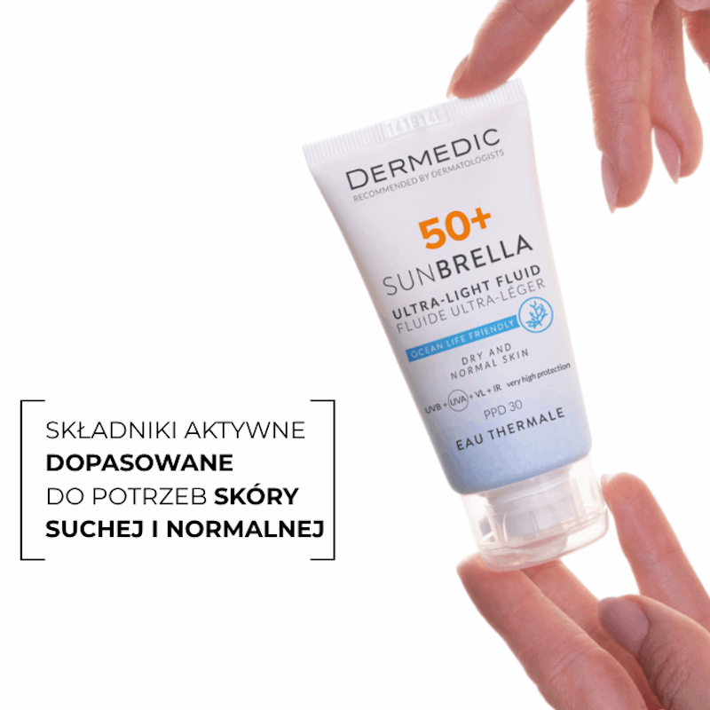 Dermedic Sunbrella krem ochronny do twarzy SPF50, 50 g