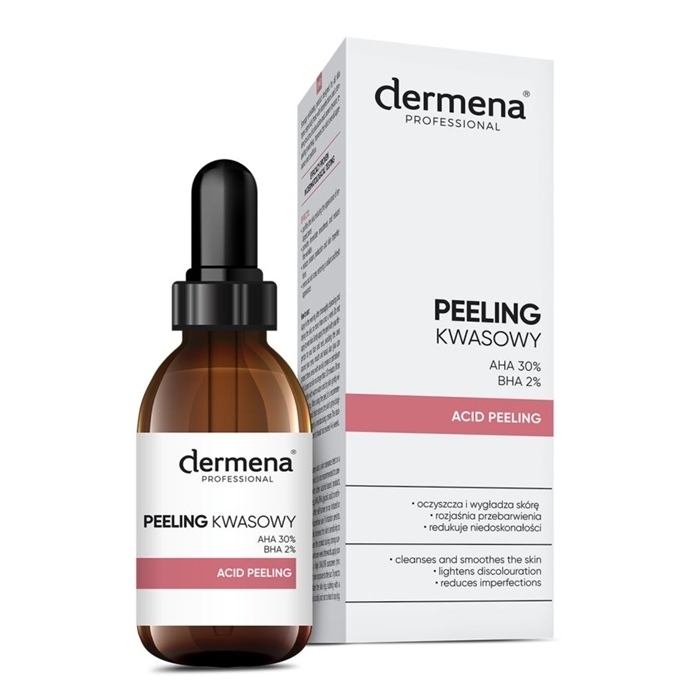 DERMENA PROFESSIONAL Peeling kwasowy AHA 30% + BHA 2% 20 ml