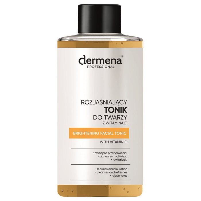 DERMENA PROFESSIONAL Rozjaśniający tonik do twarzy z witaminą C 150 ml