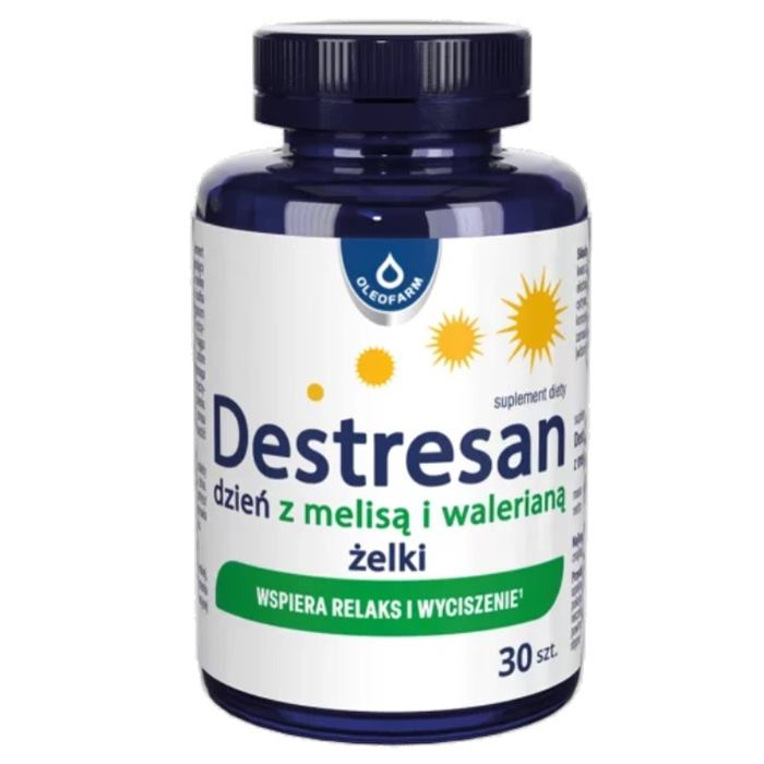 Destresan Dzień żelki z melisą i walerianą, 30 szt.