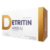Detritin 4000 IU 90 tabletek powlekanych