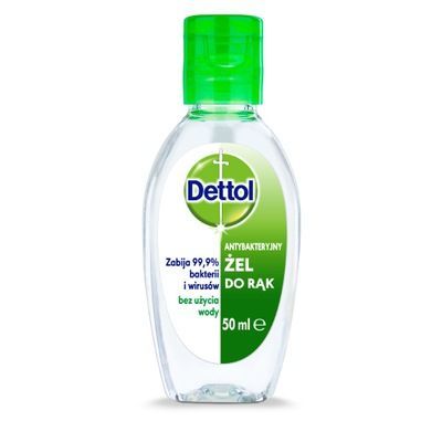 Dettol antybakteryjny żel do rąk 50 ml