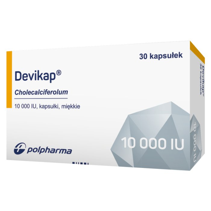 Devikap 10 000 IU 30 kapsułek miękkich