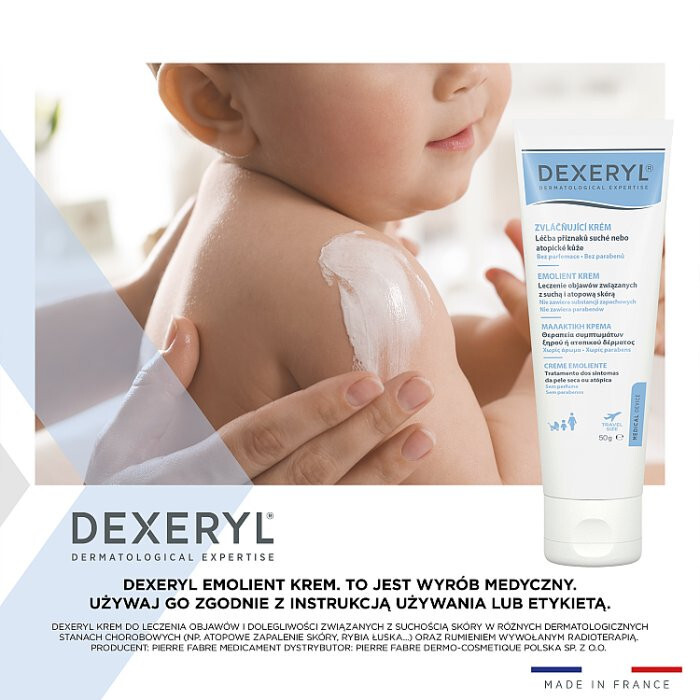 Dexeryl krem emolient do skóry suchej i atopowej, 50 g