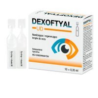 Dexoftyal UD Krople do oczu 10 ampułek po 0,35 ml
