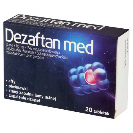 Dezaftan Med 20 tabletek