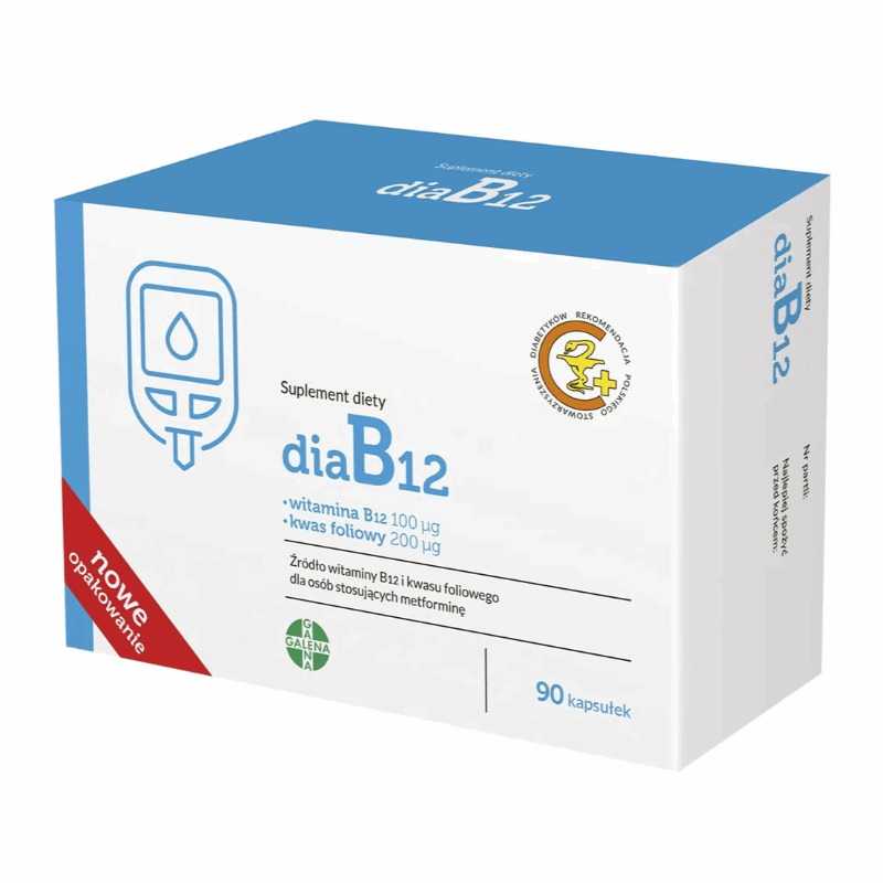 DiaB12 kapsułki, 90 szt.