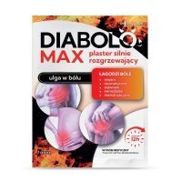 Diabolo Max plaster silnie rozgrzewający, 1 szt.