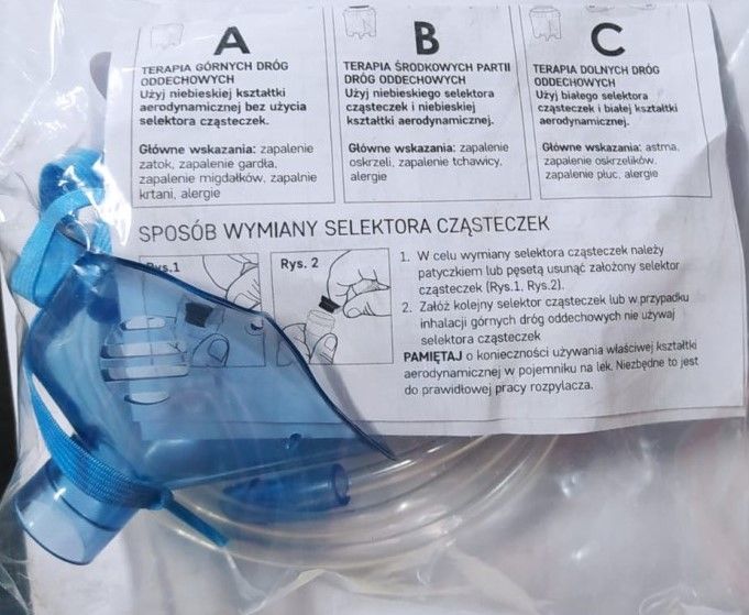 DIAGNOSIS Zestaw akcesoriów do inhalacji dla dzieci 1 op