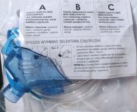 DIAGNOSIS Zestaw akcesoriów do inhalacji dla dzieci 1 op