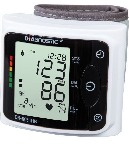 DIAGNOSTIC DR-605 Ciśnieniomierz nadgarstkowy 1 szt.