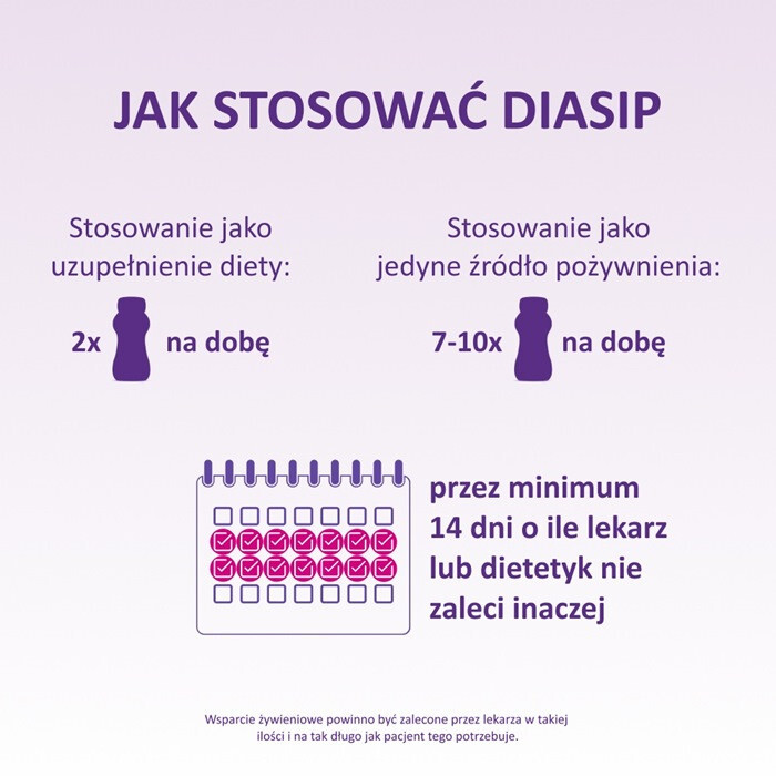 Diasip 4x200ml waniliowy