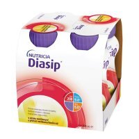 Diasip preparat odżywczy dla diabetyków o smaku waniliowym, 4 x 200ml
