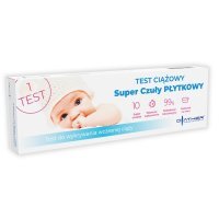 Diather Test ciążowy super czuły płytkowy, 1 szt.