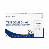 Diather Test Combo 8w1 SARS-CoV-2/Grypa A/Grypa B/RSV/ADV/PIV/HRV/MPV, 1 szt.