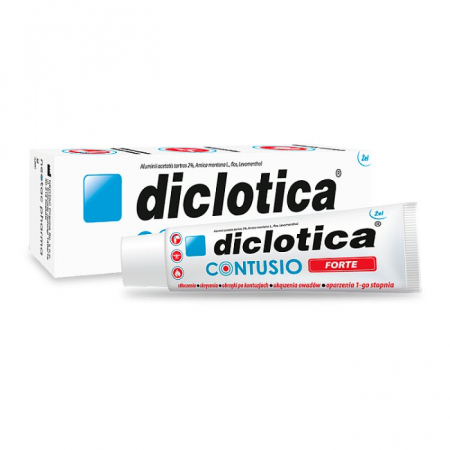 Diclotica Contusio Forte żel na kontuzje, stłuczenia i obrzęki, 75 g