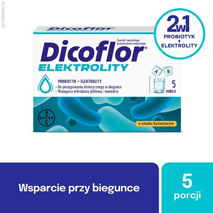 Dicoflor Elektrolity saszetki, 10 szt.