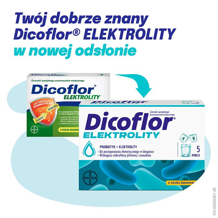 Dicoflor Elektrolity saszetki, 10 szt.